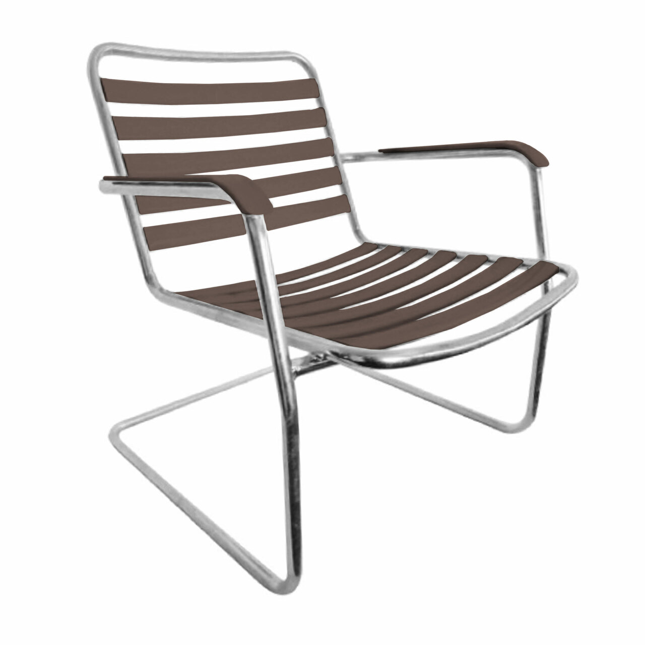 Manufakt Freischwinger 'Bättig' Schlammgrau - NCS S 7005-Y80R