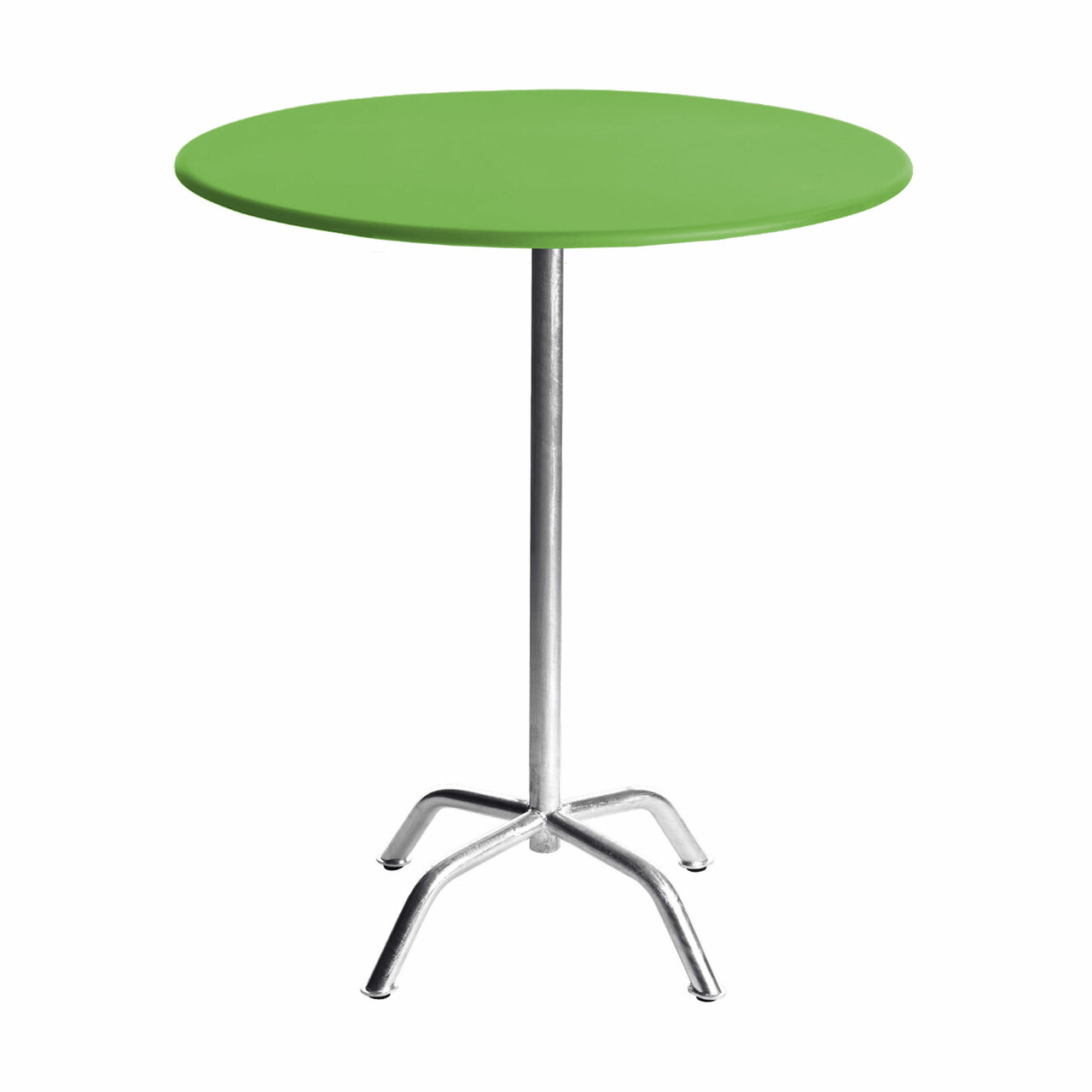 Manufakt Runder Stehtisch 'Bättig' Hellgrün - NCS S 2060-G30Y, Ø: 70 cm, 4-Beinig