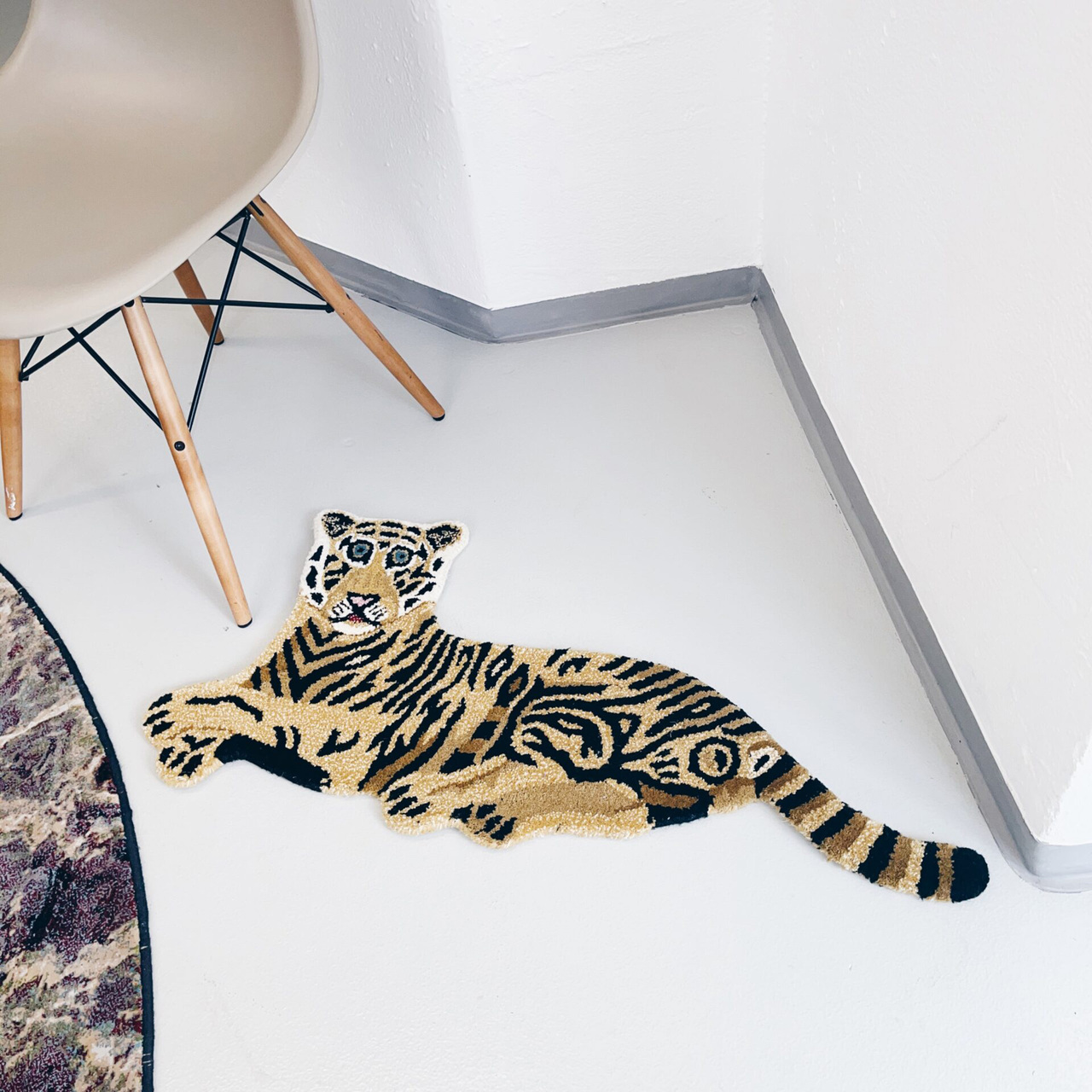 Herziger Kinderteppich 'Tiger'