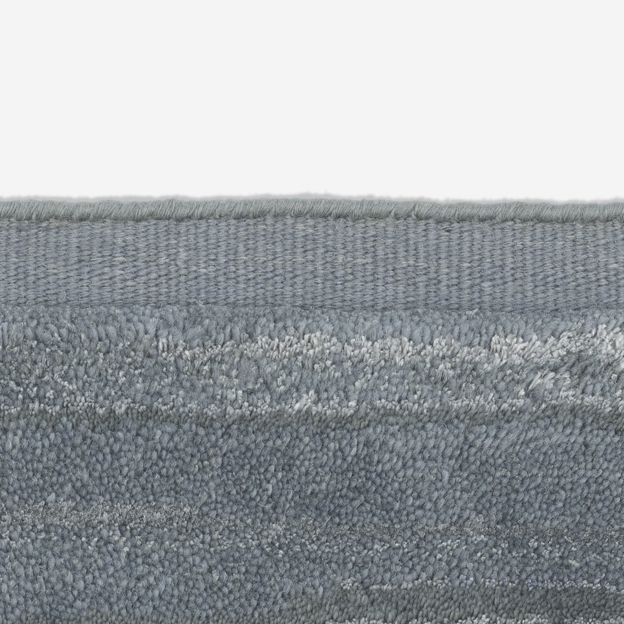 Kvadrat Teppich 'Cascade' 130 x 170 cm, Telegrau 0011
