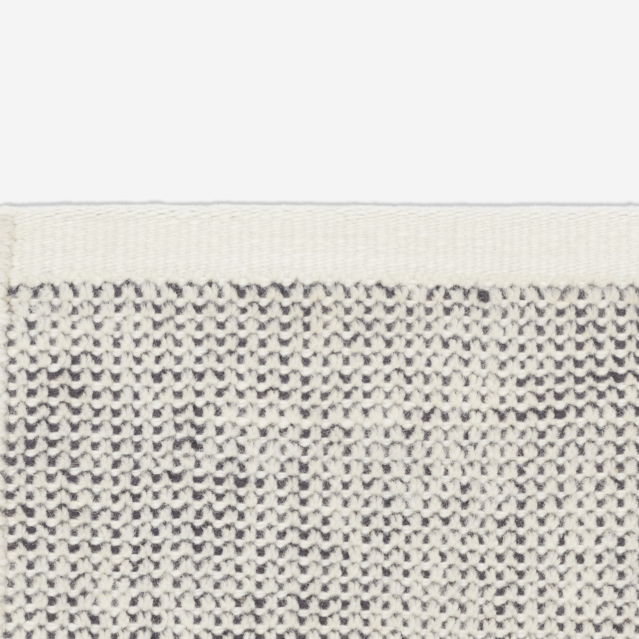 Kvadrat Teppich 'Kanon' 130 x 170 cm, Telegrau 0003