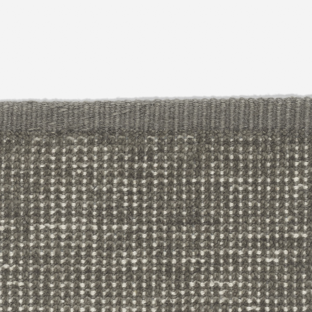 Kvadrat Teppich 'Kanon' 130 x 170 cm, Perlmausgrau 0026