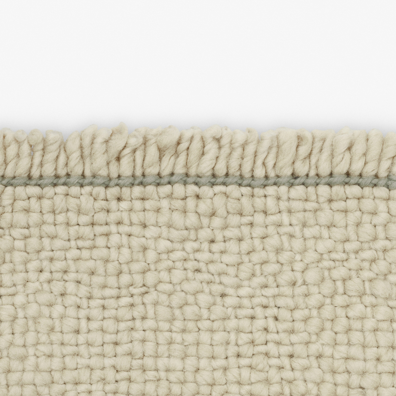 Kvadrat Teppich 'Bold Block' 130 x 170 cm, Kieselgrau 0110