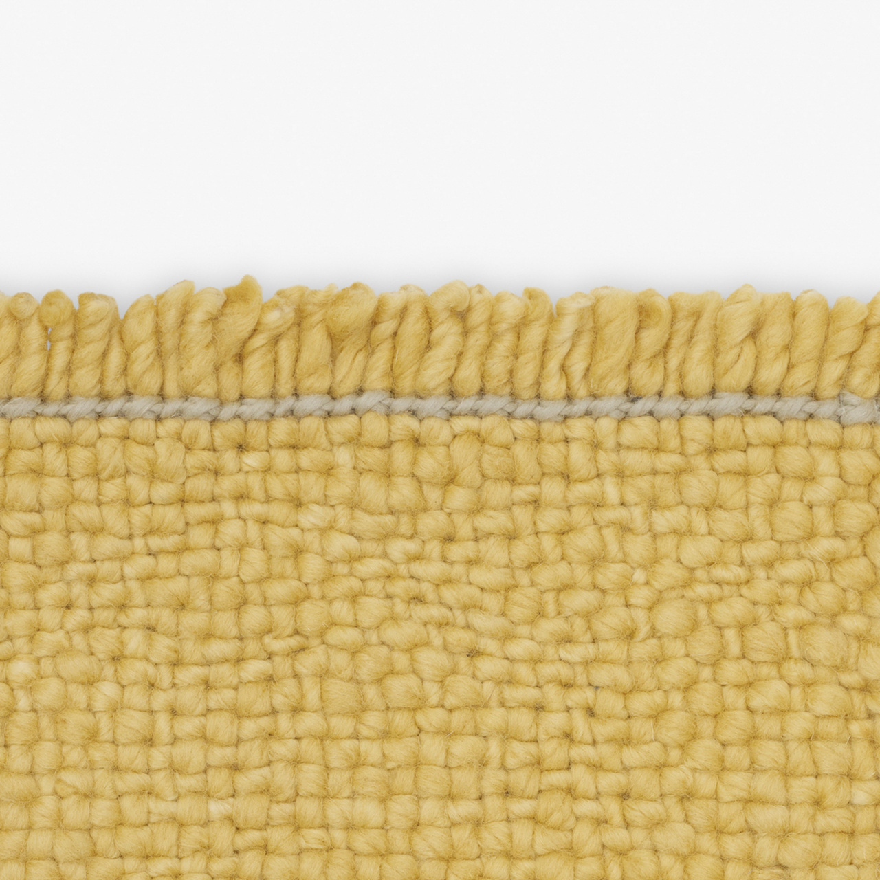 Kvadrat Teppich 'Bold Block' 130 x 170 cm, Zitronengelb 0440