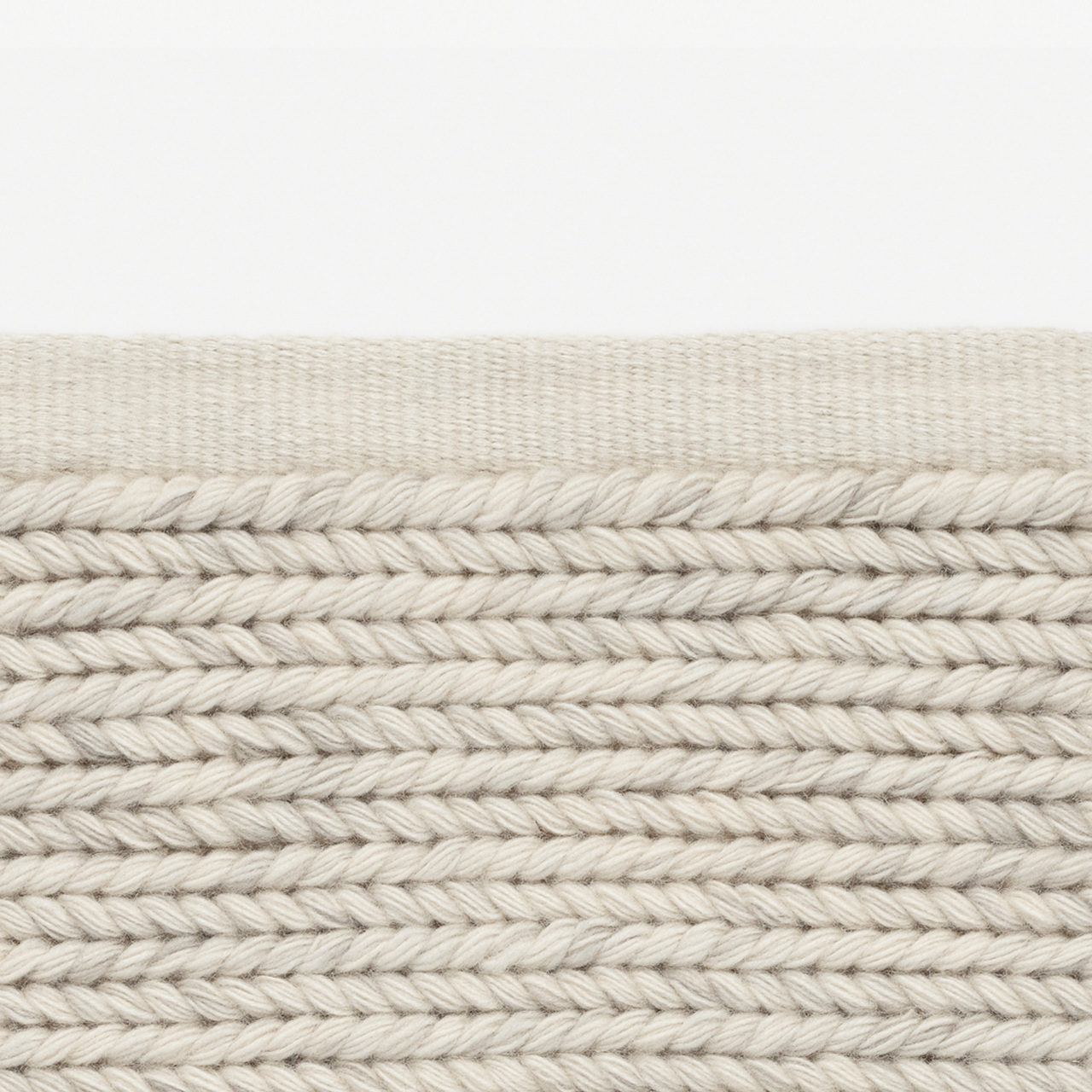 Kvadrat Teppich 'Aram 2' 130 x 170 cm, Grauweis 0111