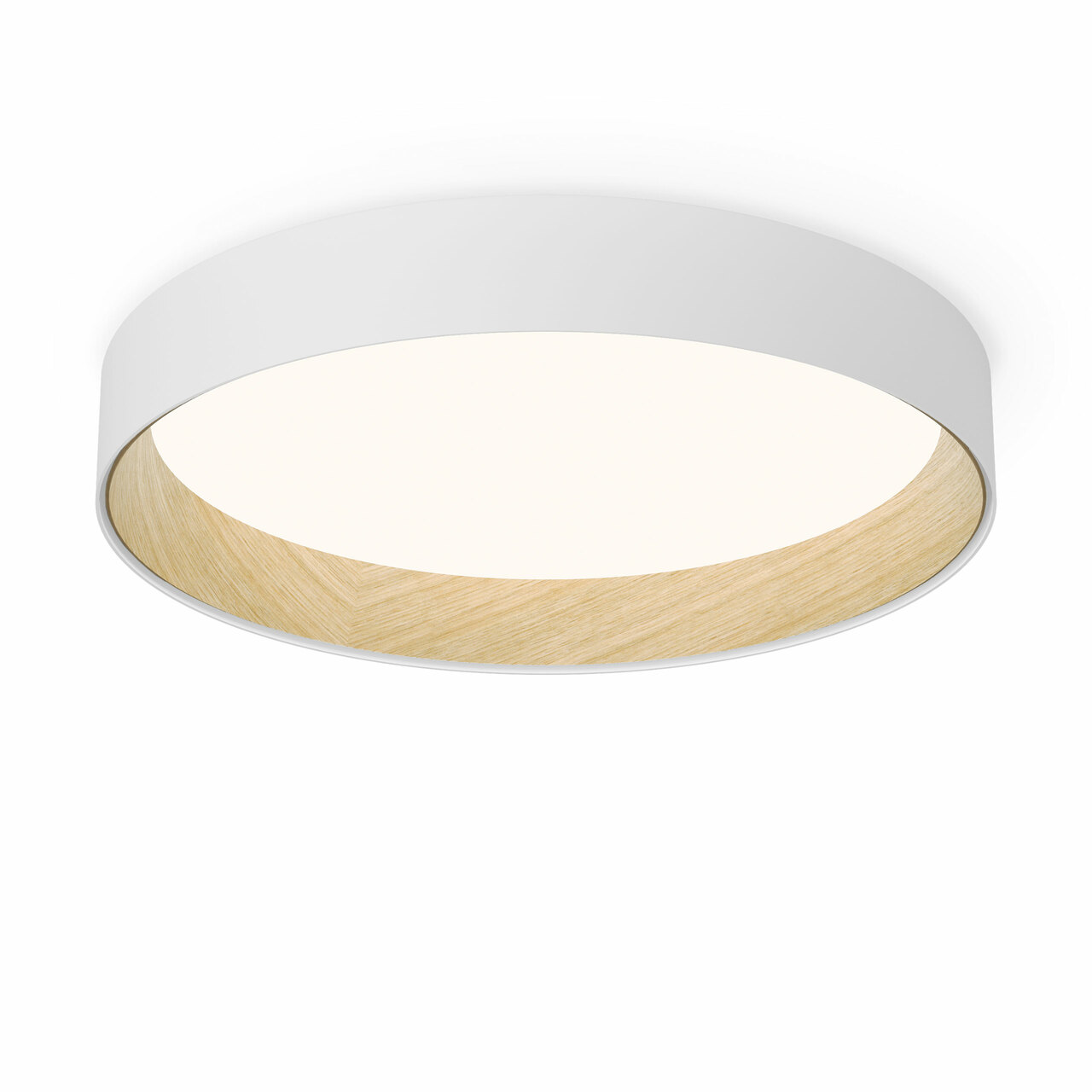Vibia Deckenleuchte 'Duo' Weiss, Ø: 78.5 cm 