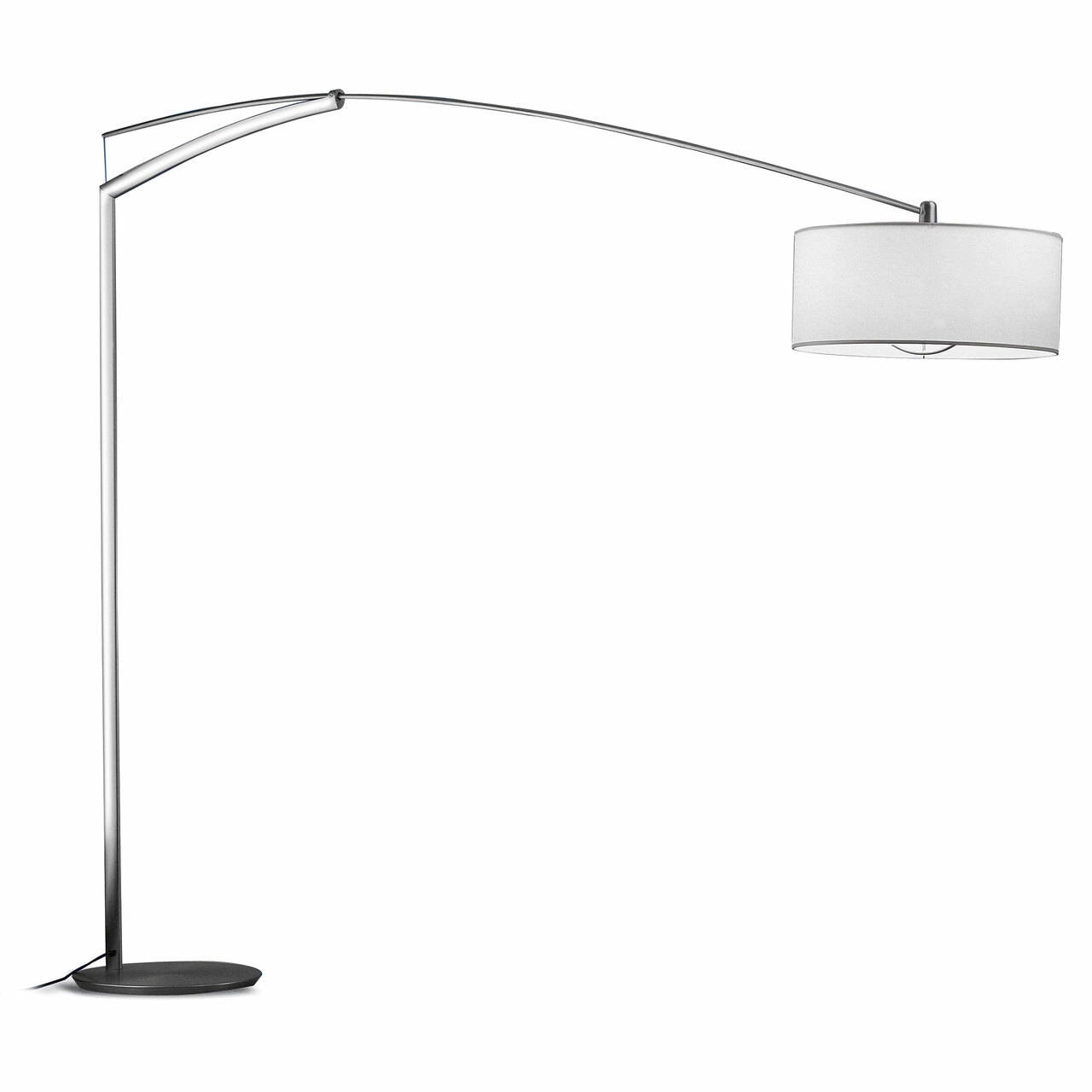Vibia Stehleuchte 'Balance' Chrom, Armlänge 260 cm 