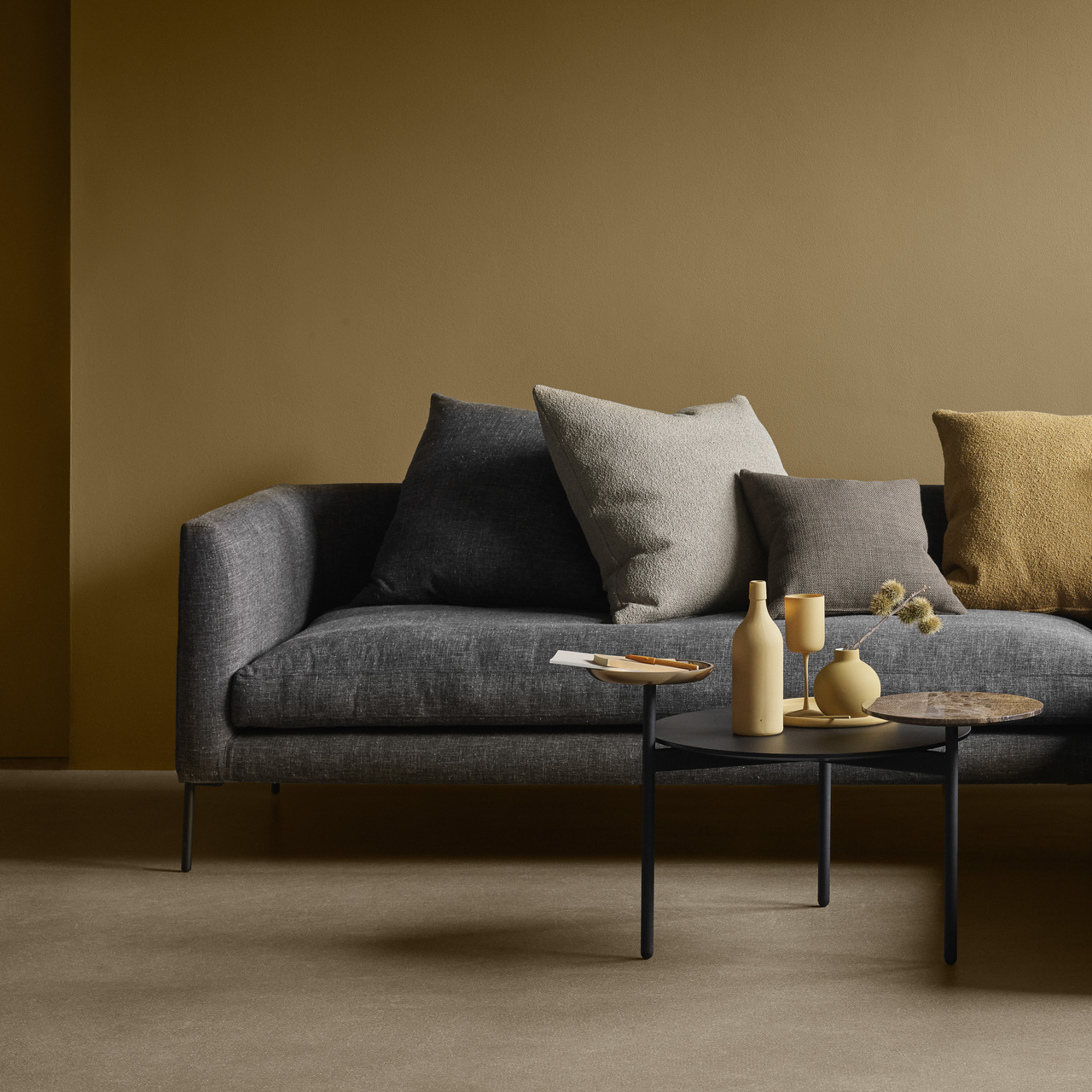  Sofa 'Blade' im Stoff Coast  Wendelbo