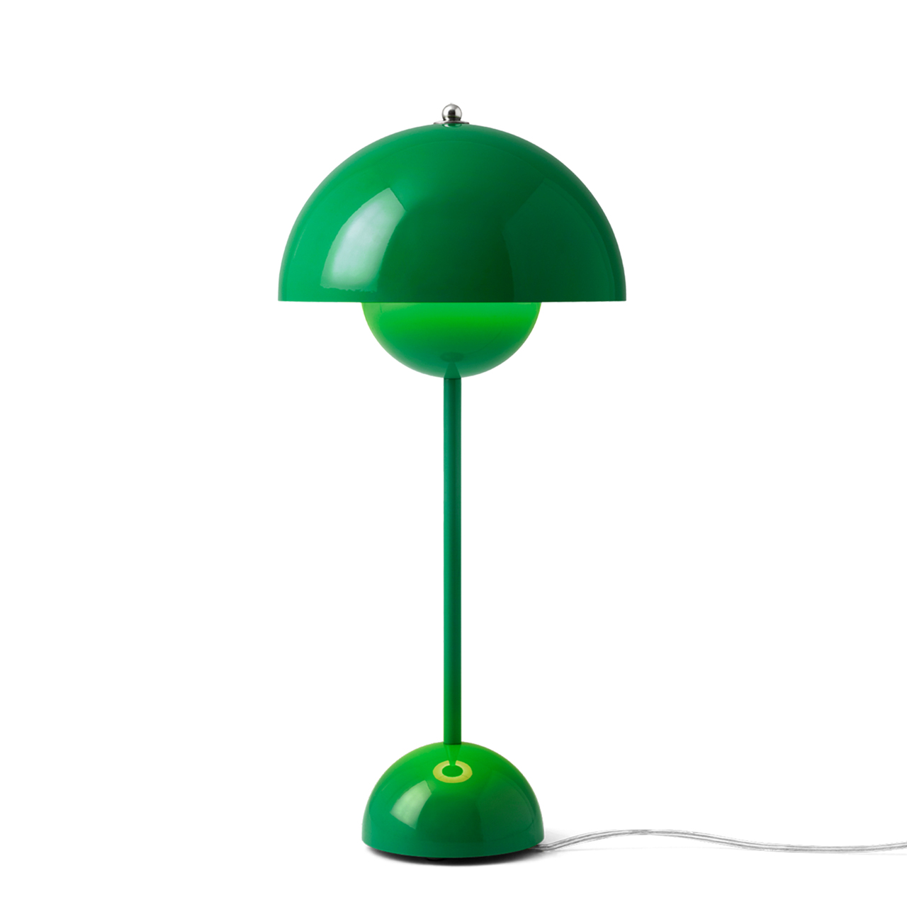 &Tradition Tischleuchte 'Flowerpot VP3' Signalgrün