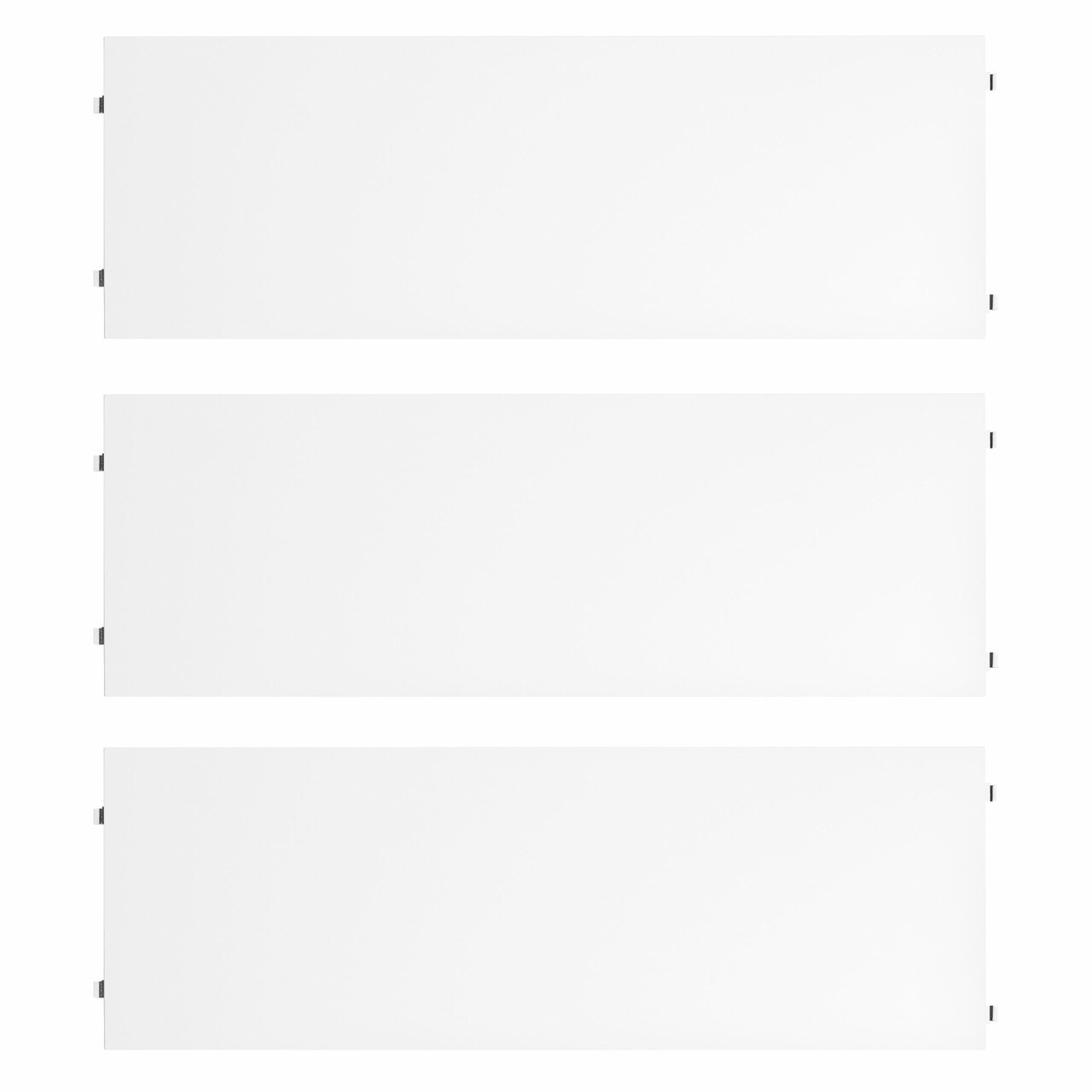 String Furniture Shelves / Pack 3 Weiss, B: 58 cm, T: 30 cm