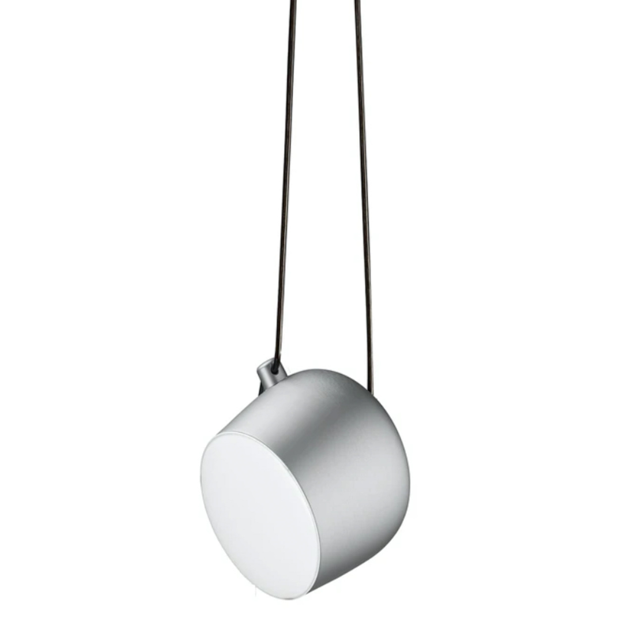 Flos Aim Silber hell eloxiert, Ø: 24.3 cm