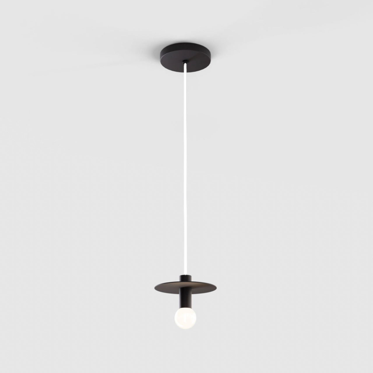 Lambert & Fils Pendelleuchte 'Dot Suspension' Schwarz, Weiss
