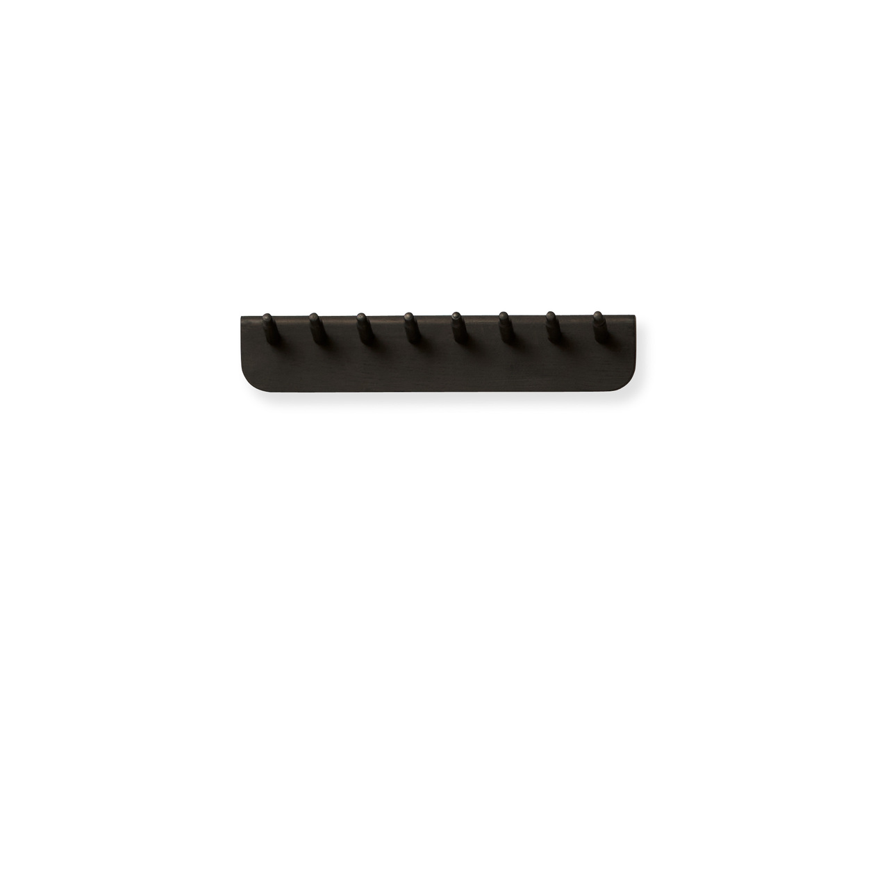 Form & Refine Wandgarderobe 'Echo' Eiche schwarz gebeizt, B: 40 cm