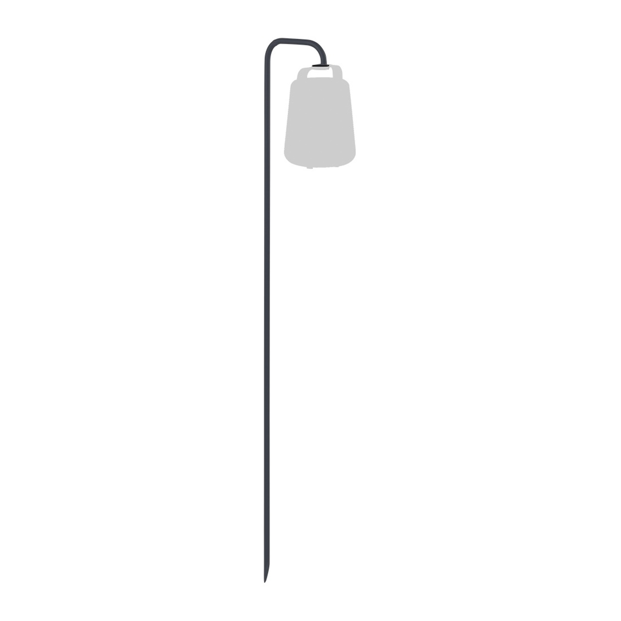 Fermob Lampenfuss für Lampe 'Balad' Fuss zum einstecken, Anthrazit 47