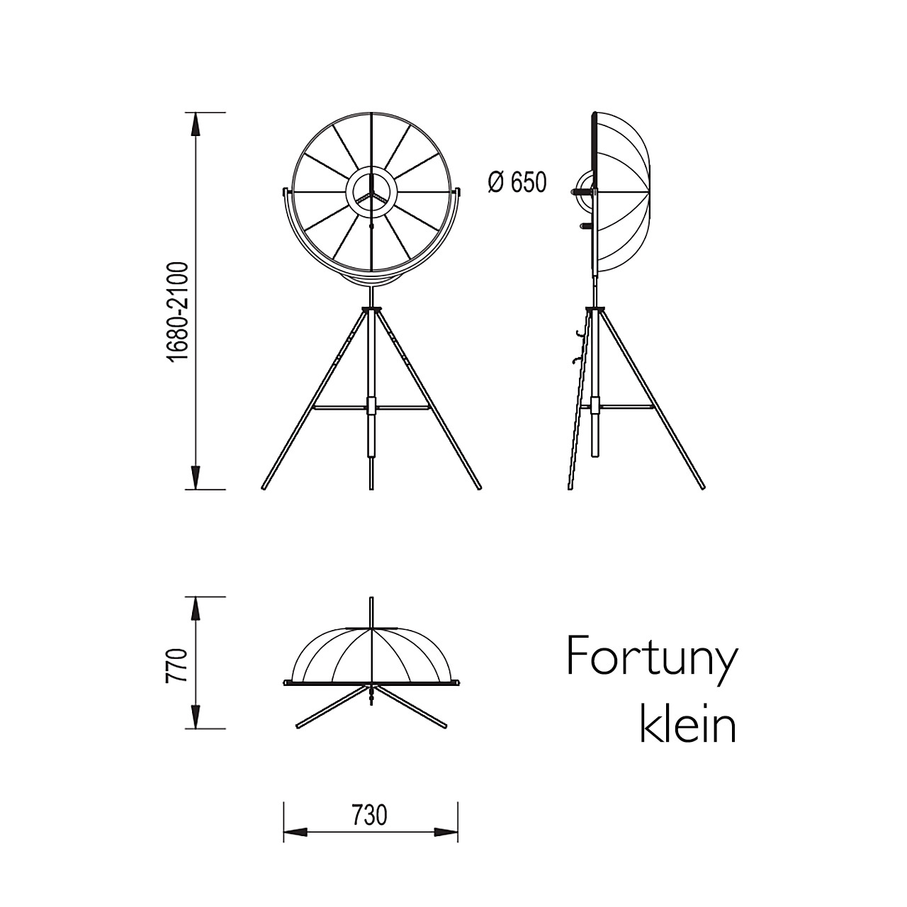 Stehleuchte Fortuny Pallucco