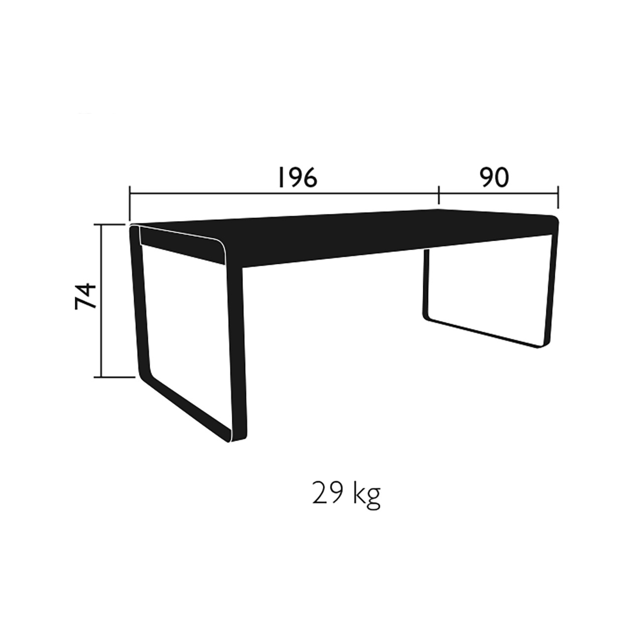 Outdoortisch Bellevie Fermob