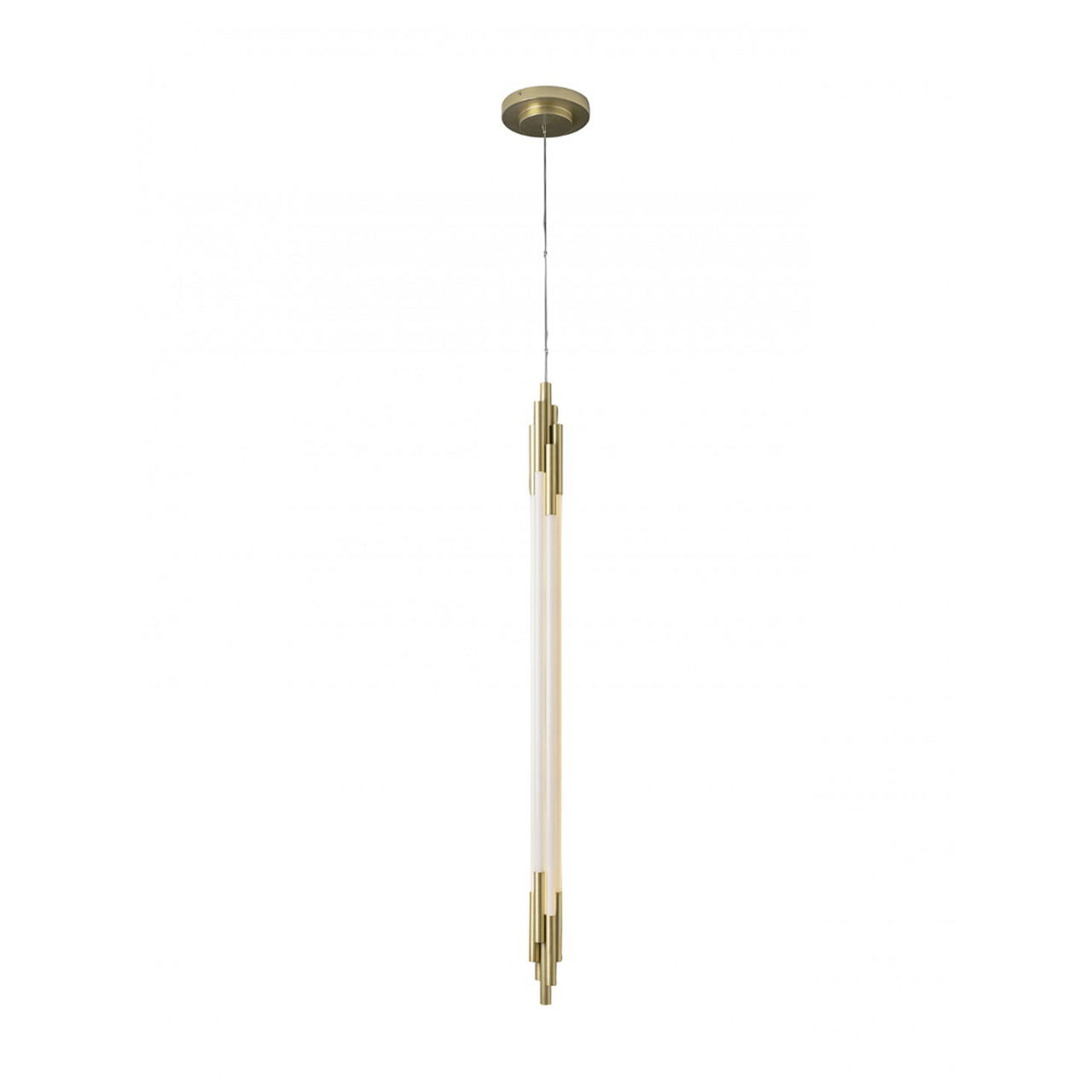 DCW Éditions Org Pendant Vertical Gold, L: 130 cm