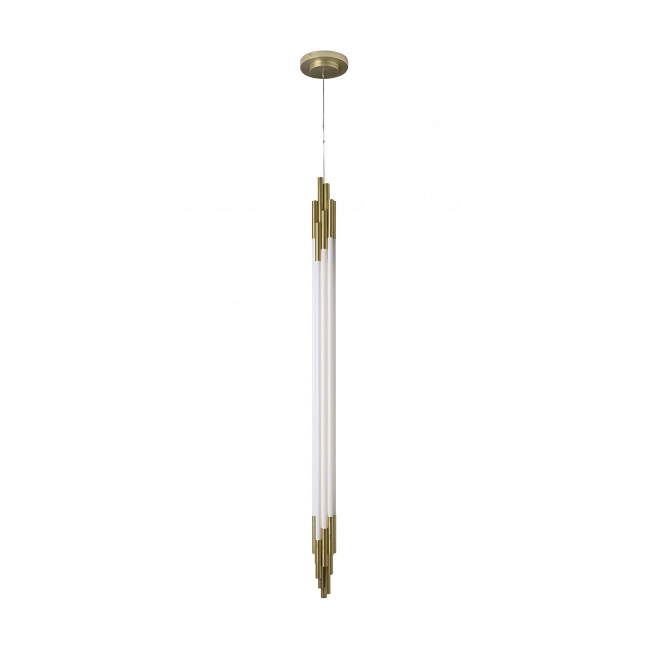 DCW Éditions Org Pendant Vertical Gold, L: 200 cm