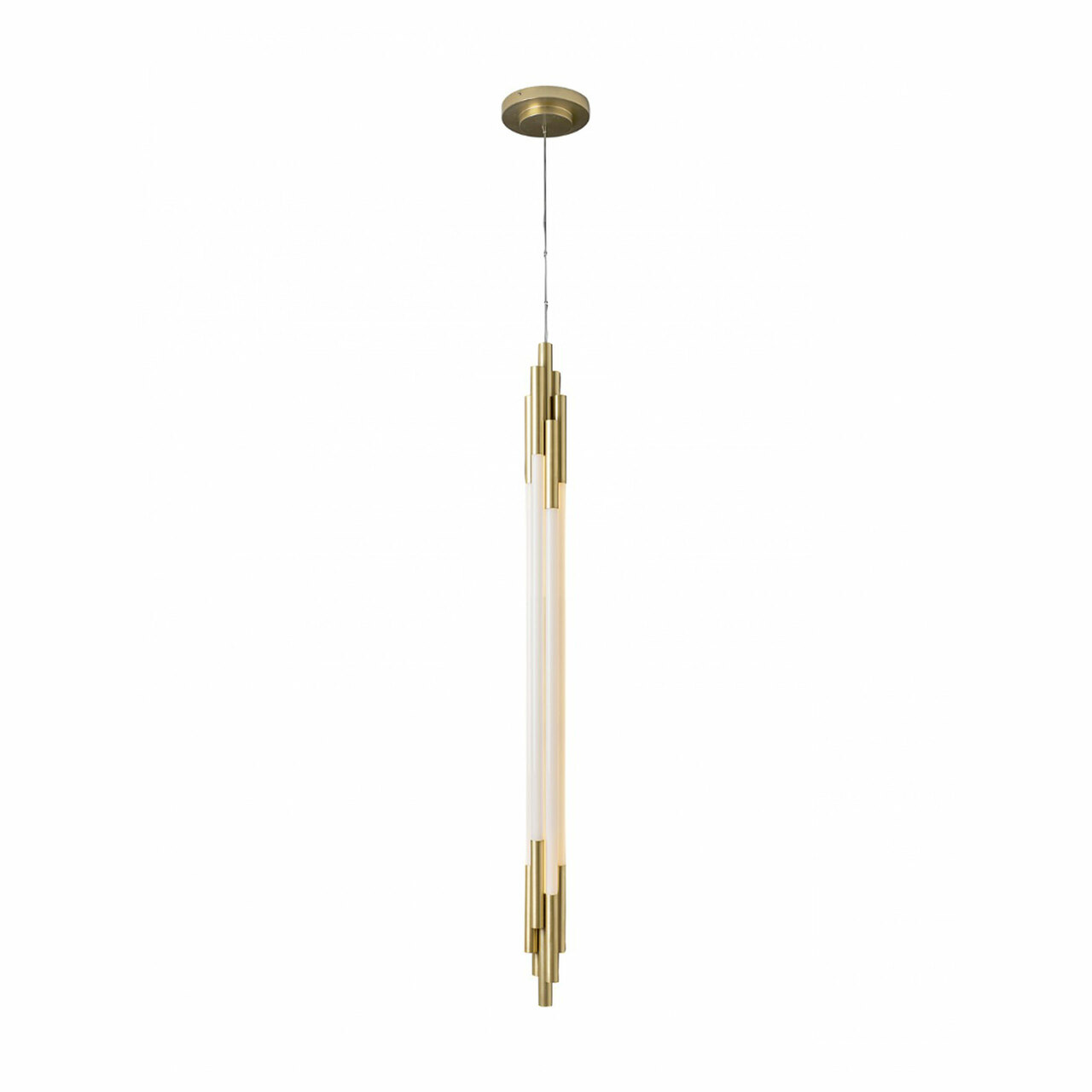 DCW Éditions Org Pendant Vertical Gold, L: 160 cm