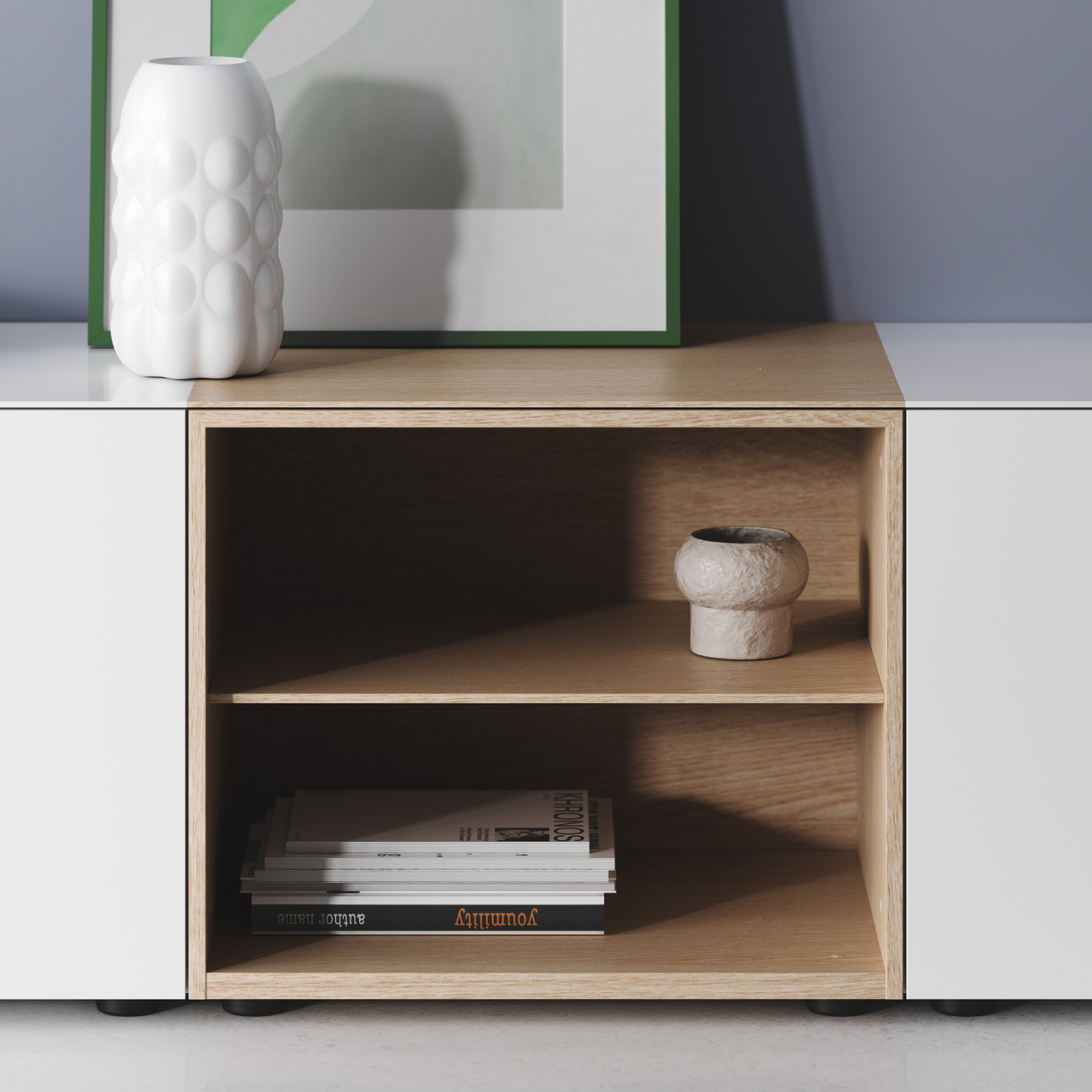 Sideboard 'EditQ' mit 2 Einzeltüren  Piure