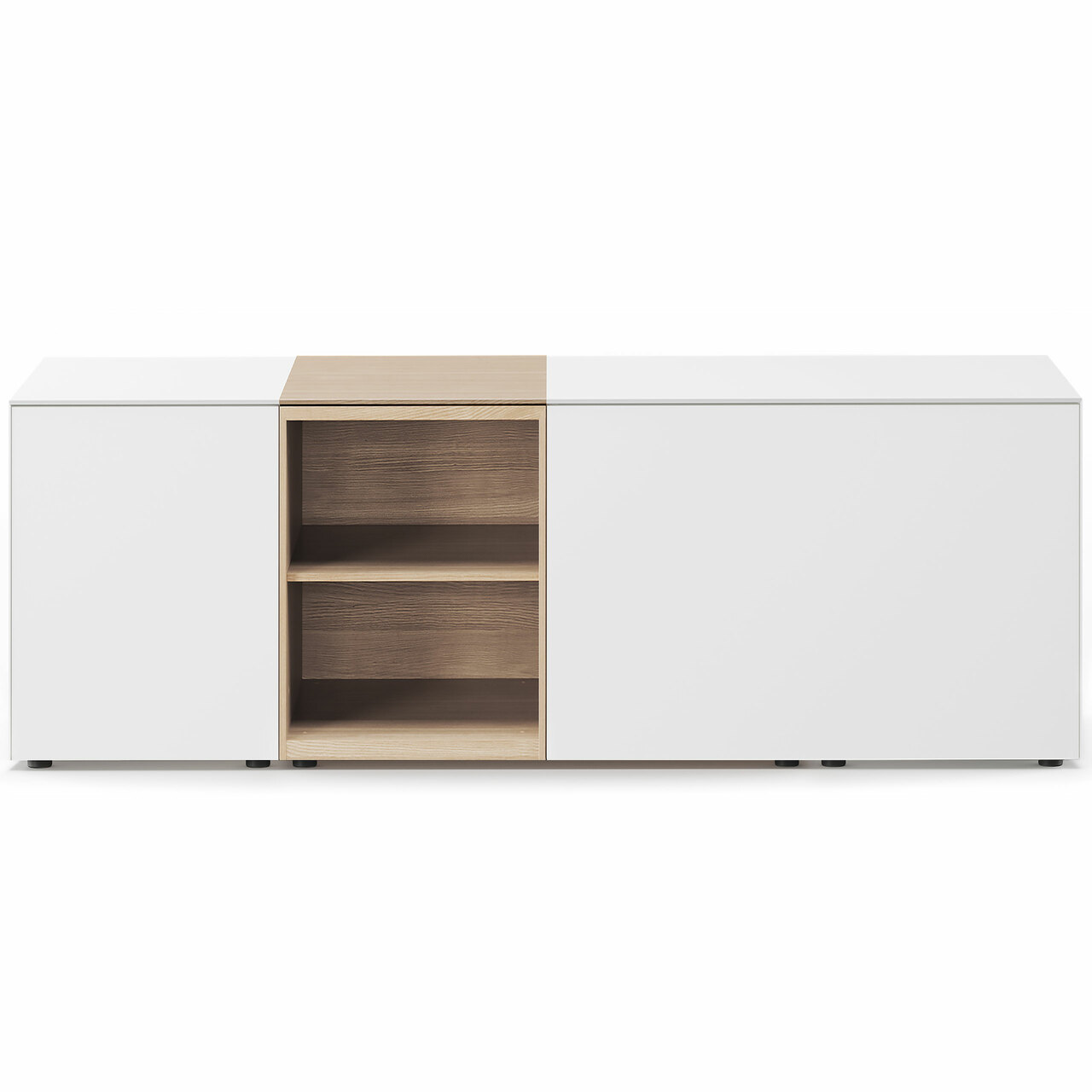 Sideboard 'EditQ' mit Einzel- und Doppeltürmodul Piure