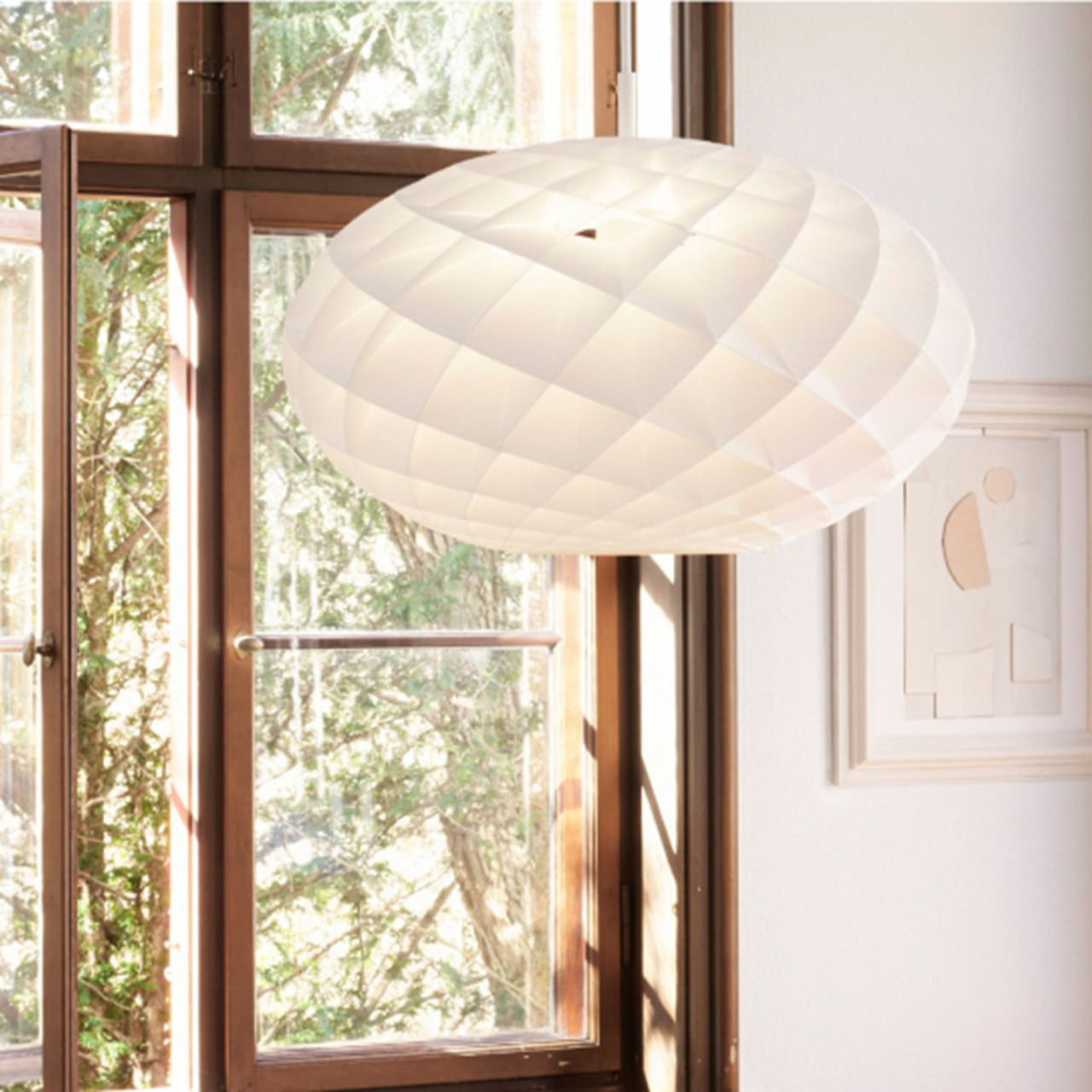 Louis Poulsen Pendelleuchte 'Patera Oval' Ø: 50 cm, Ohne Lichtsteuerung