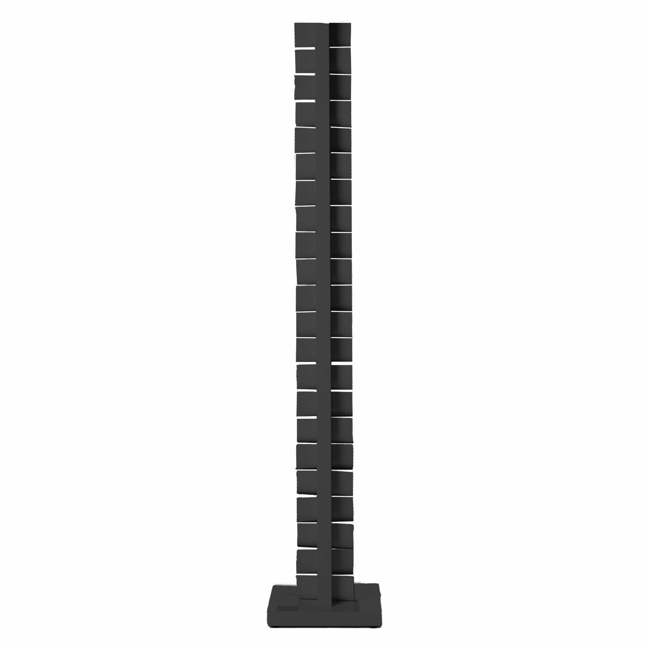 Opinion Ciatti  Weinregal 'Ptolomeo Vino' Schwarz / Basis Schwarz, Höhe 213 cm