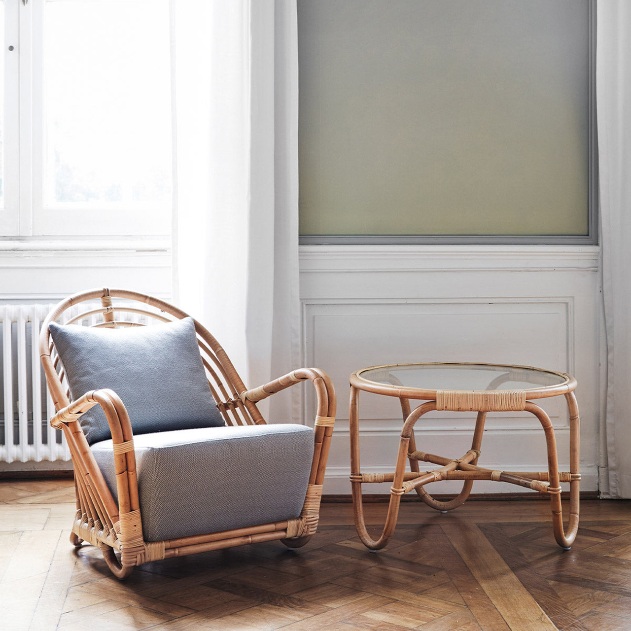 Sika-Design 'Sika' Charlottenborg Sessel Dunkelgrau A669 - Rintin Oxalis