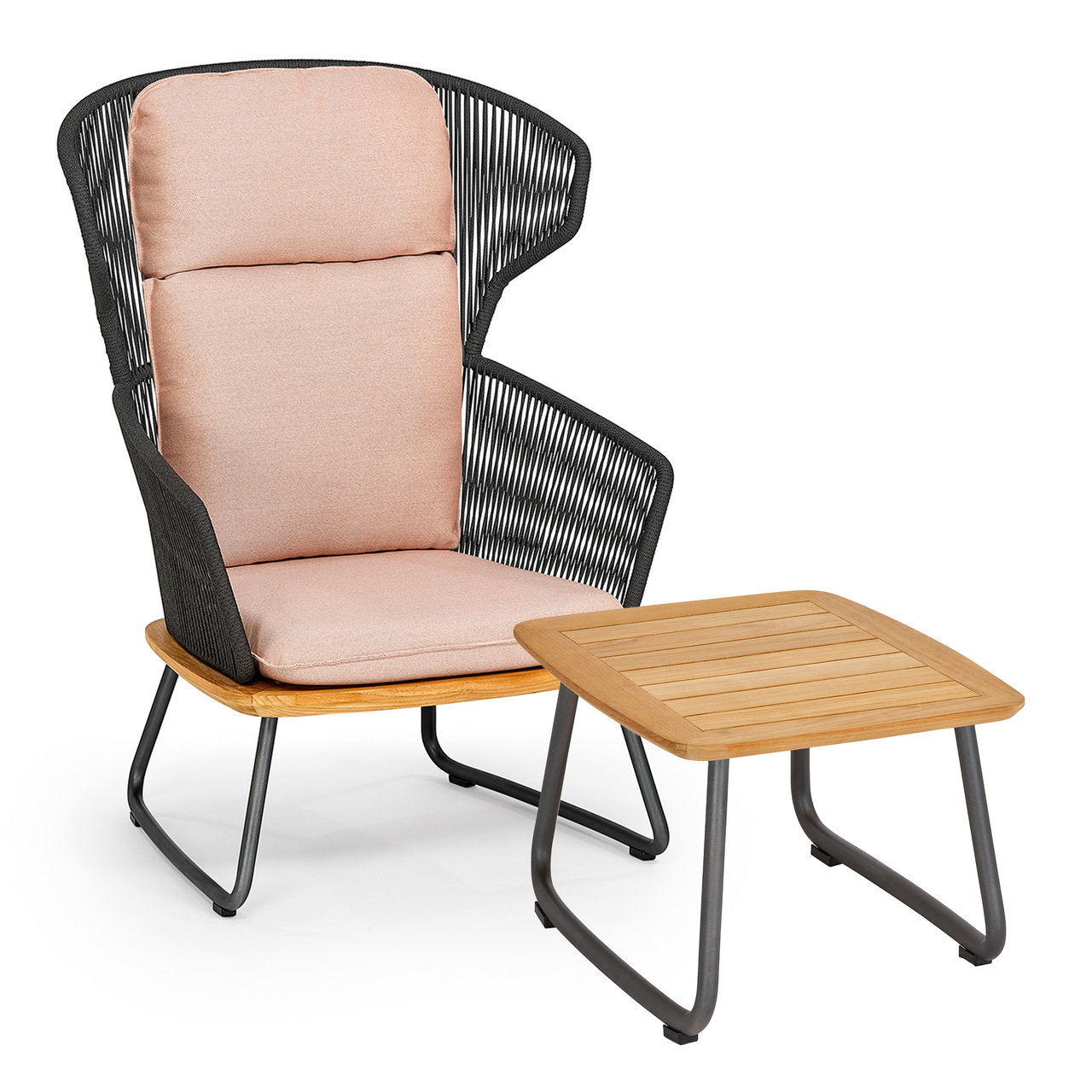 Gartenset: Relaxsessel 'Denia' mit Tisch