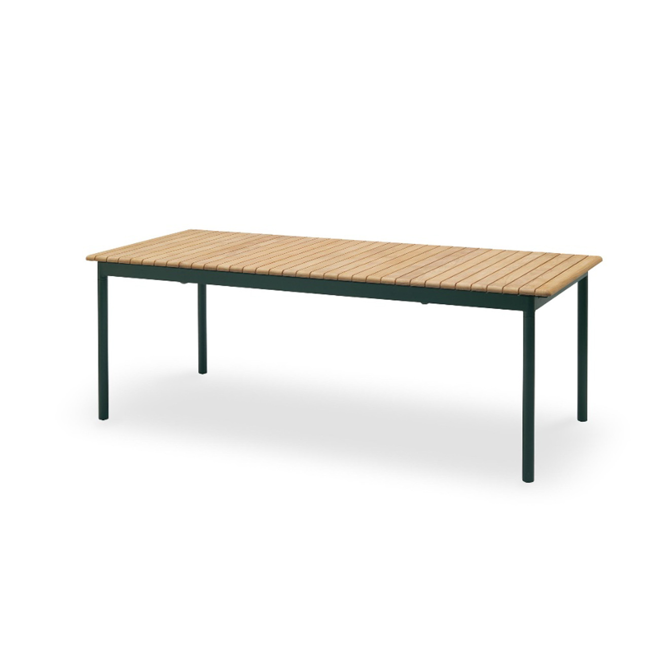 Skagerak Pelago Table Teak-Aluminium, Hunter Green
