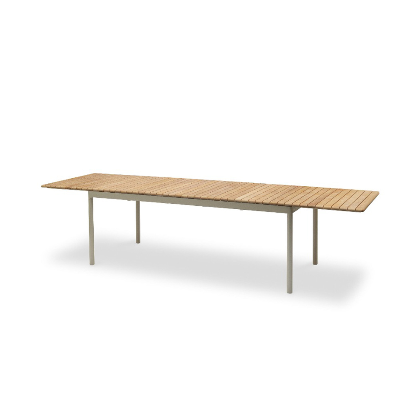 Skagerak Pelago Table Teak-Aluminium, Light Ivory