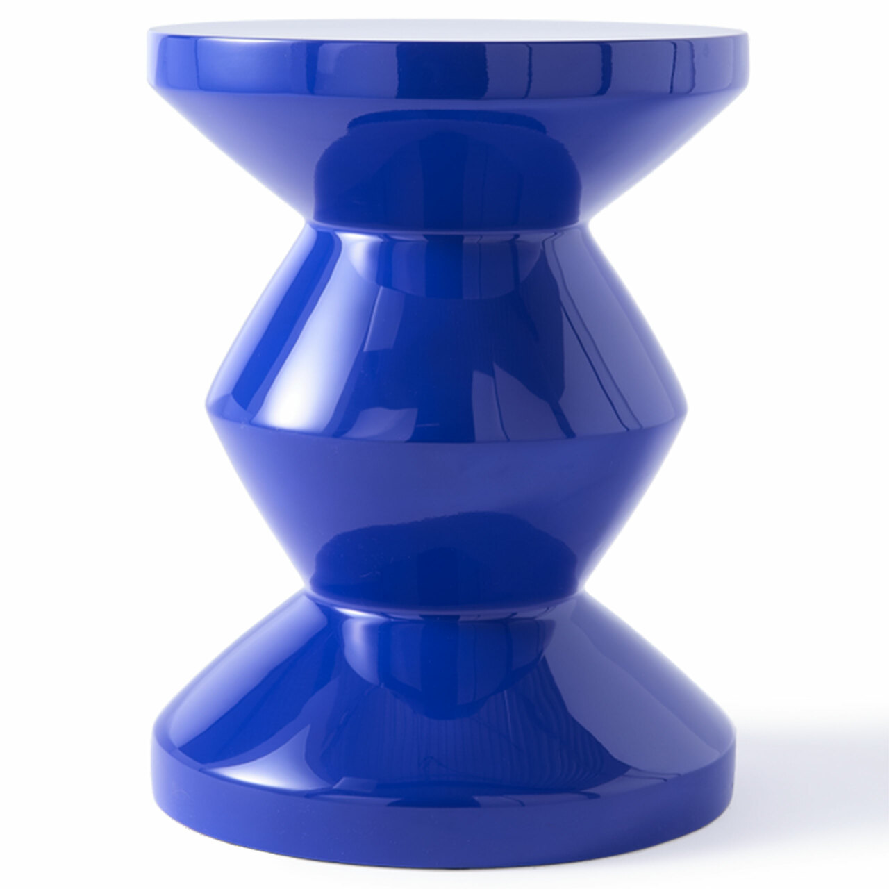 Pols Potten Hocker 'ZigZag' Blau