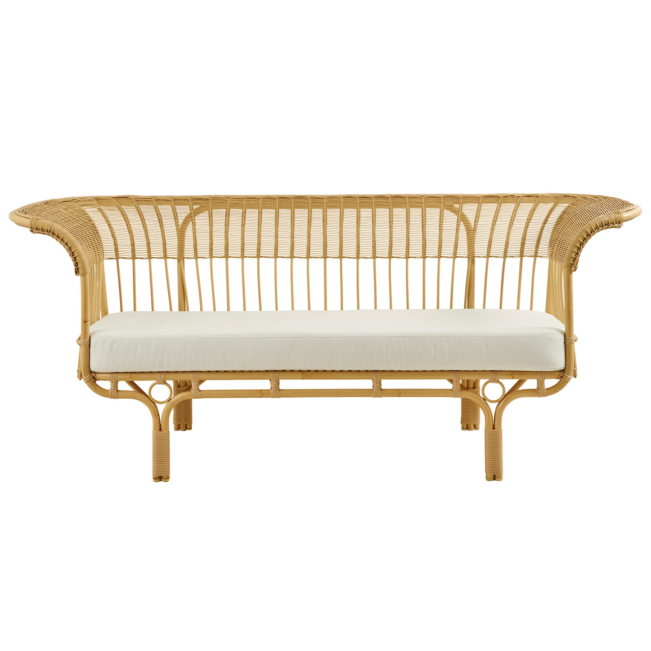 Sika-Design Rattan-Sofa 'Belladonna' Indoor Natural