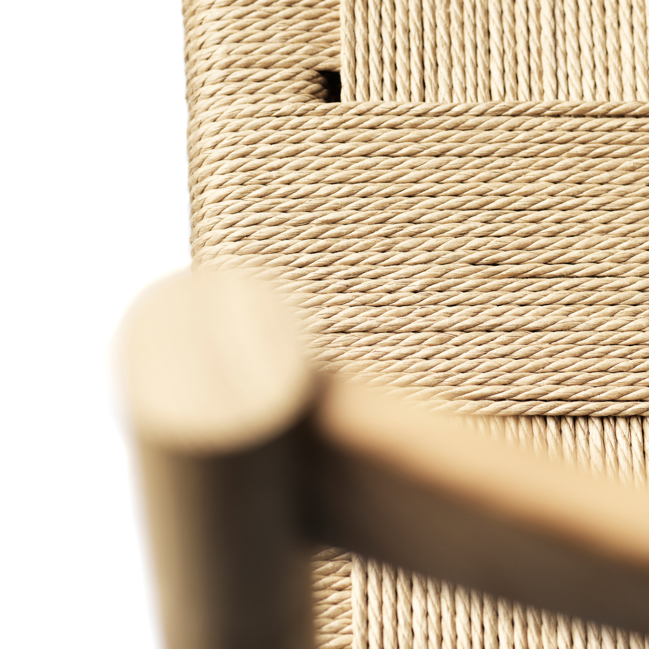 FDB Mobler J178 Weave Papercord Eiche Natur
