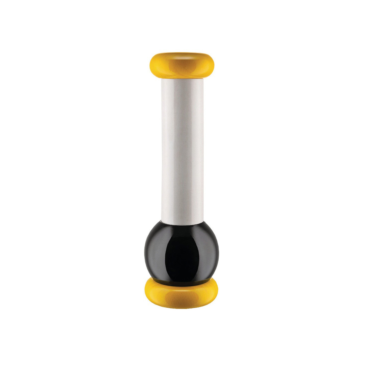 Alessi Gewürzmühle von 'Alessi' Gelb - Schwarz - Weiss