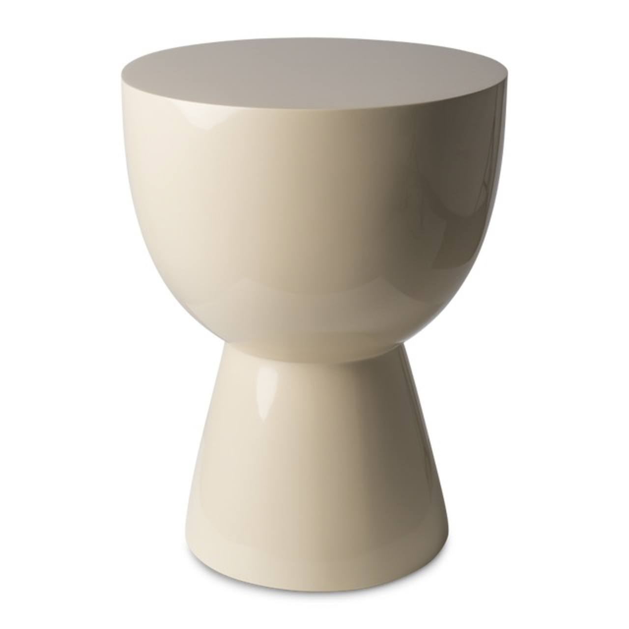 Pols Potten Farbiger Hocker 'Tam Tam' Beige