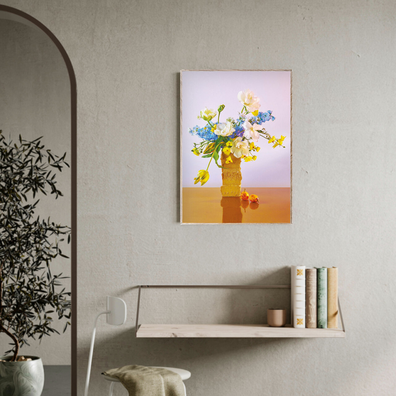 Blumiger Print 'Bloom - Violet' Paper Collective