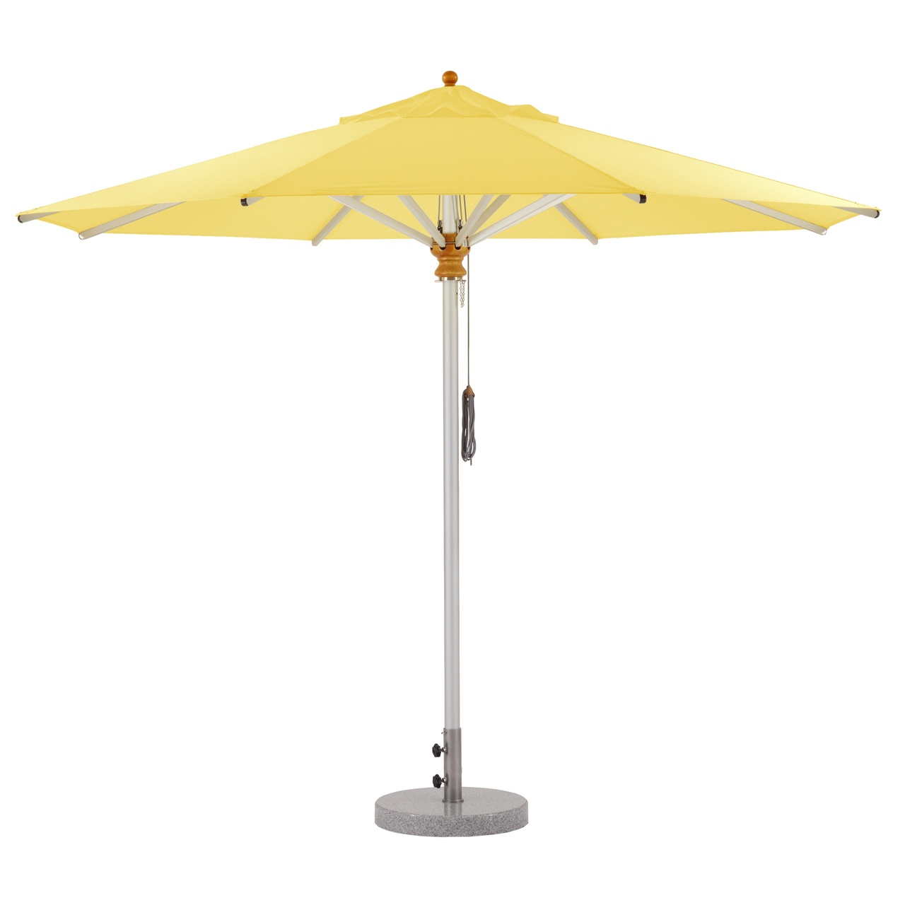 Weishäupl Aluschirm von 'Weishäupl' Ø: 270 cm	, Limone N°48	