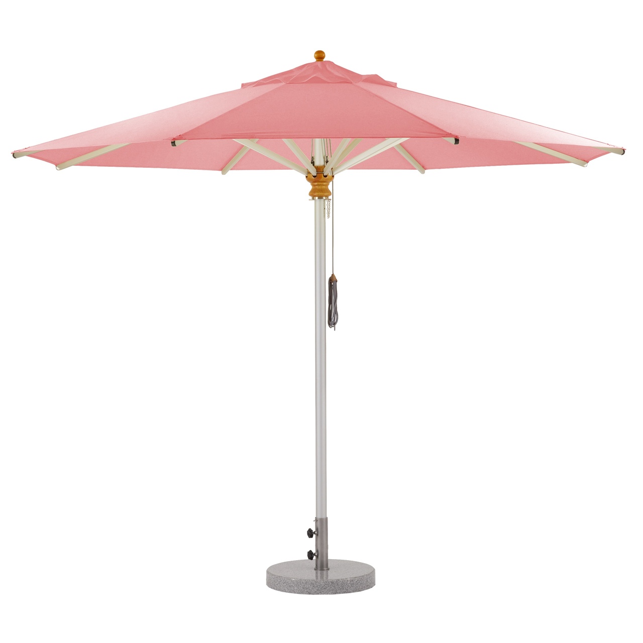 Weishäupl Aluschirm von 'Weishäupl' Ø: 270 cm	, Rosa N°11