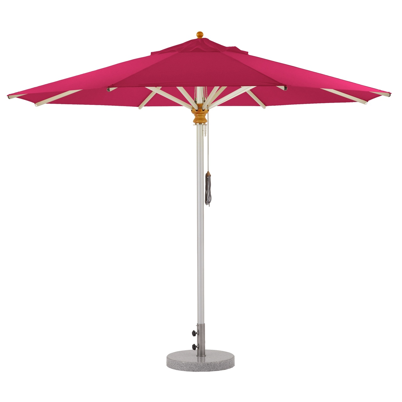 Weishäupl Aluschirm von 'Weishäupl' Ø: 270 cm	, Pink N°82