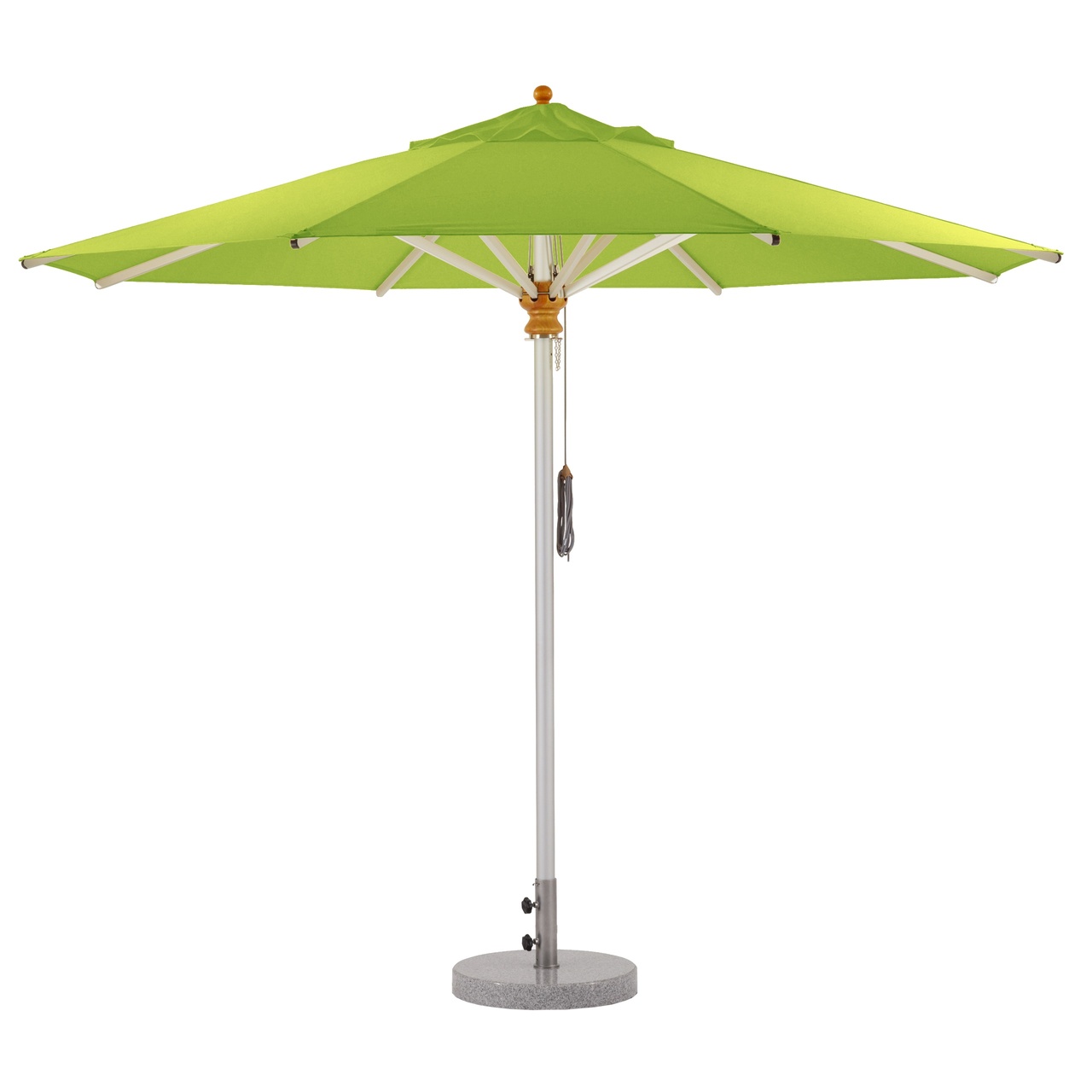 Weishäupl Aluschirm von 'Weishäupl' Ø: 270 cm	, Apfel N°15
