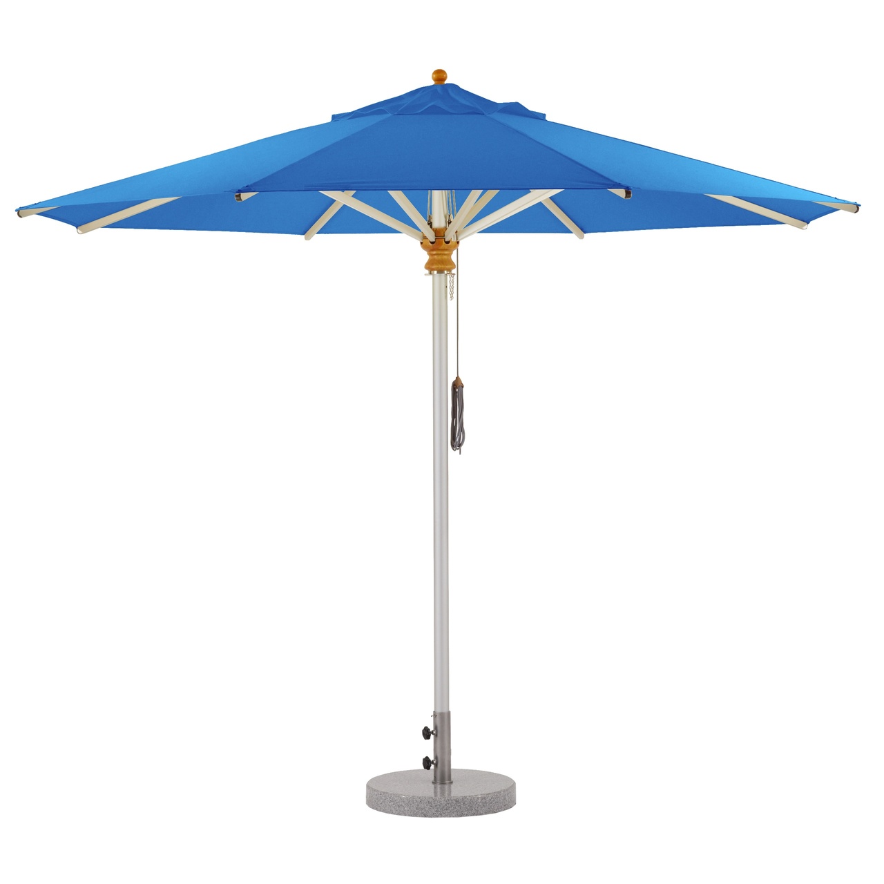 Weishäupl Aluschirm von 'Weishäupl' Ø: 270 cm	, Himmelblau N°46