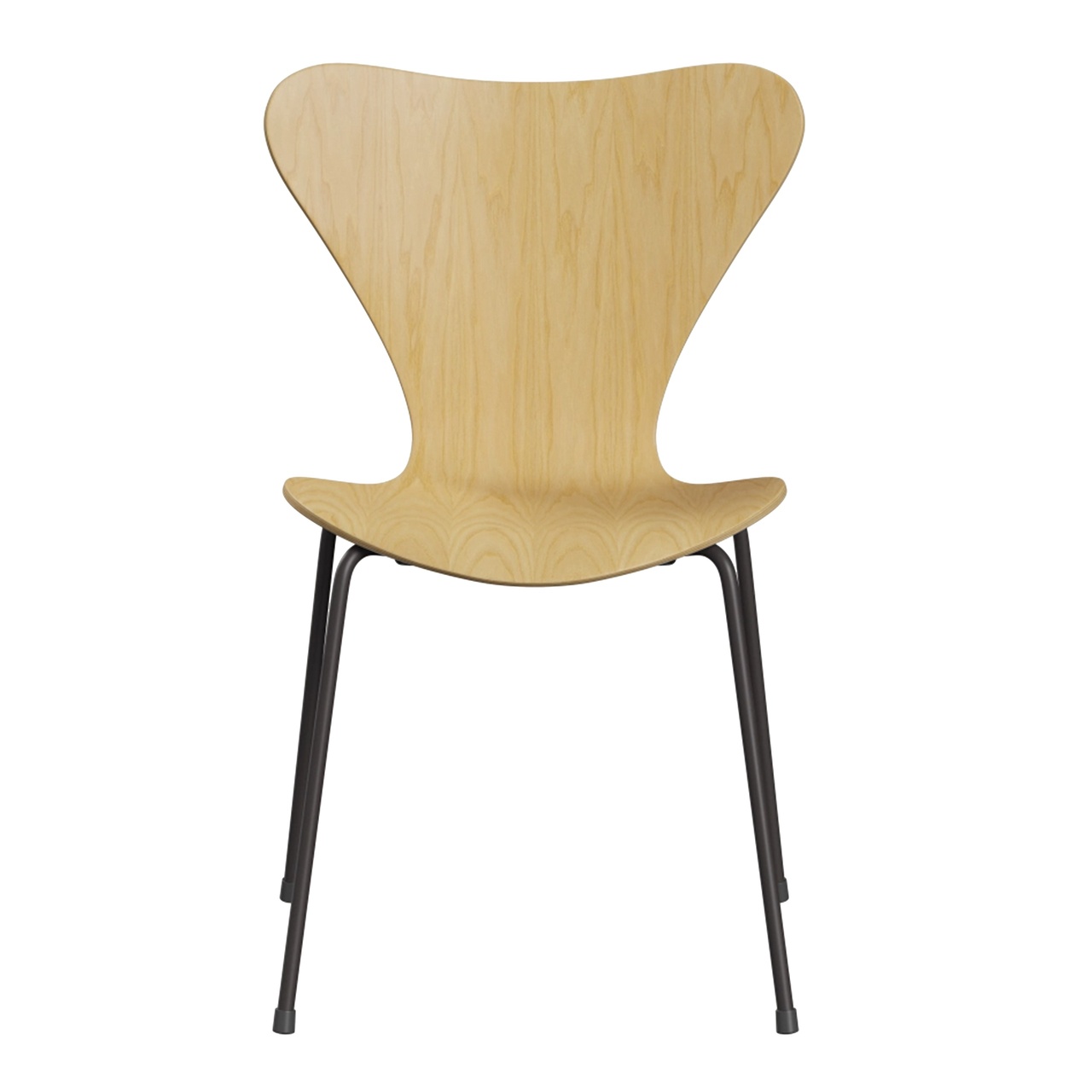 Fritz Hansen Stuhl 'Series 7' Furnier 43 cm , Warm Graphite 180, Esche 30
