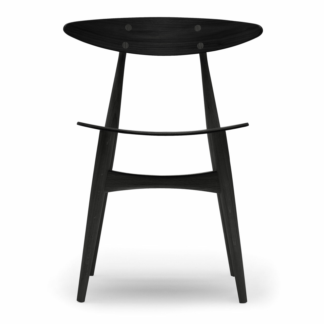 Carl Hansen & Søn Stuhl 'CH33T' Eiche Black lackiert