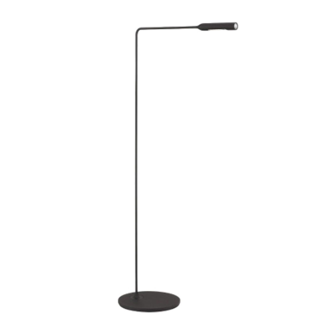 Lumina Flo Schwarz soft touch, H: 100 cm, 2700 Kelvin