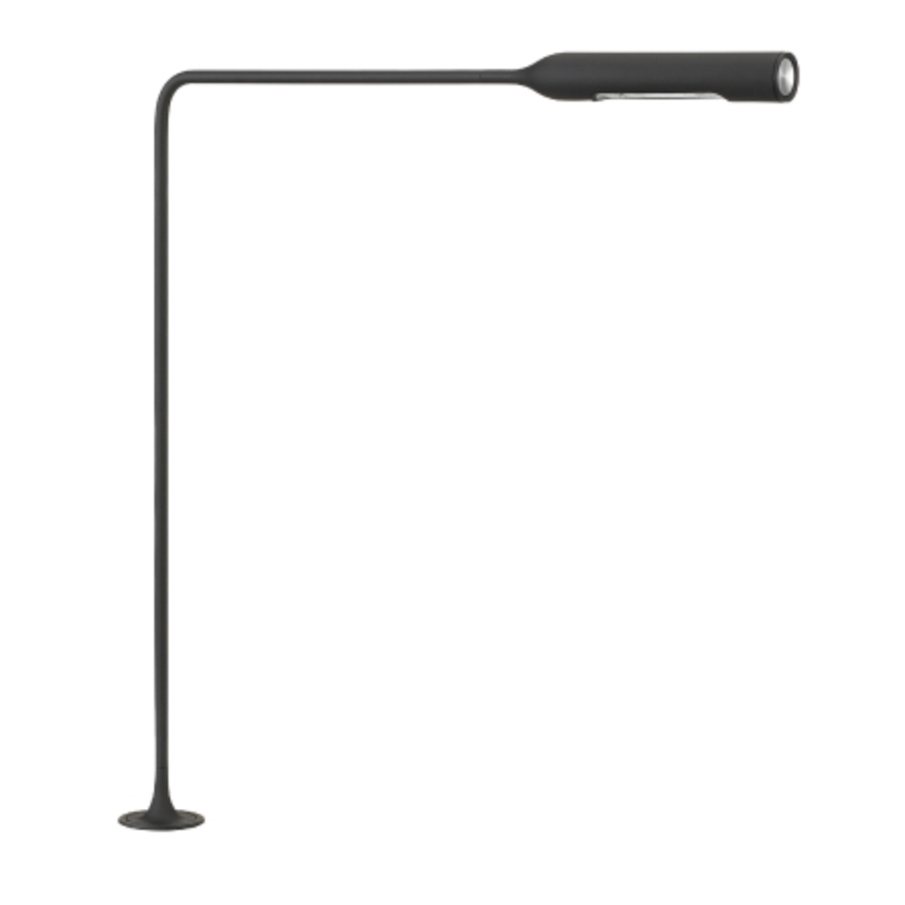 Lumina Flo Grommet F46 Schwarz soft touch, 2700 Kelvin