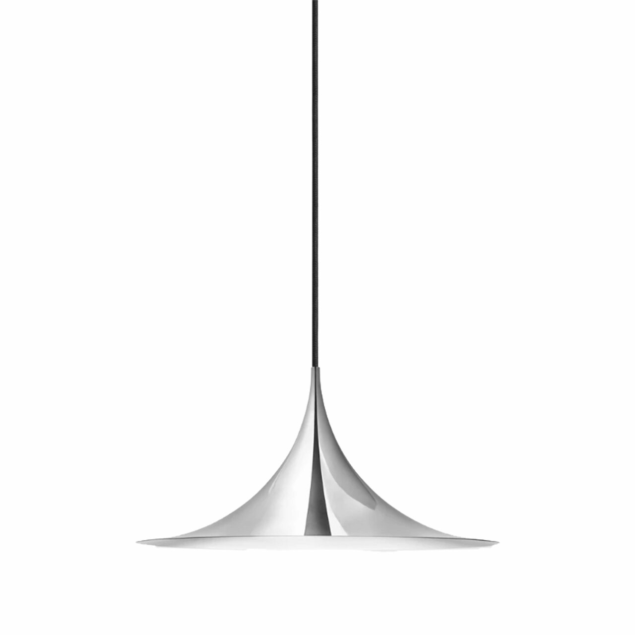 Gubi Metall Pendelleuchte 'Semi' Ø: 30 cm, Chrome