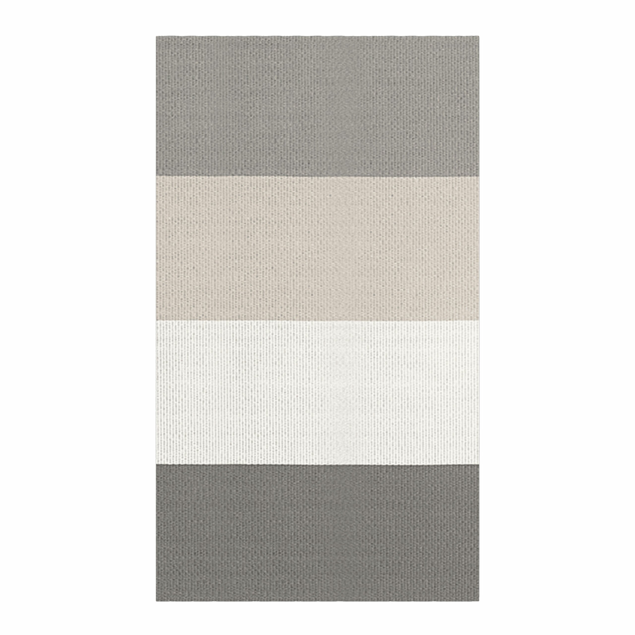 Woodnotes Fourways 80 x 140 cm, Hellgrau-Weiss, S 