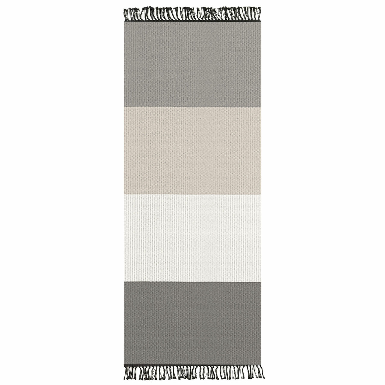 Woodnotes Fourways 80 x 200 cm, Hellgrau-Weiss, F