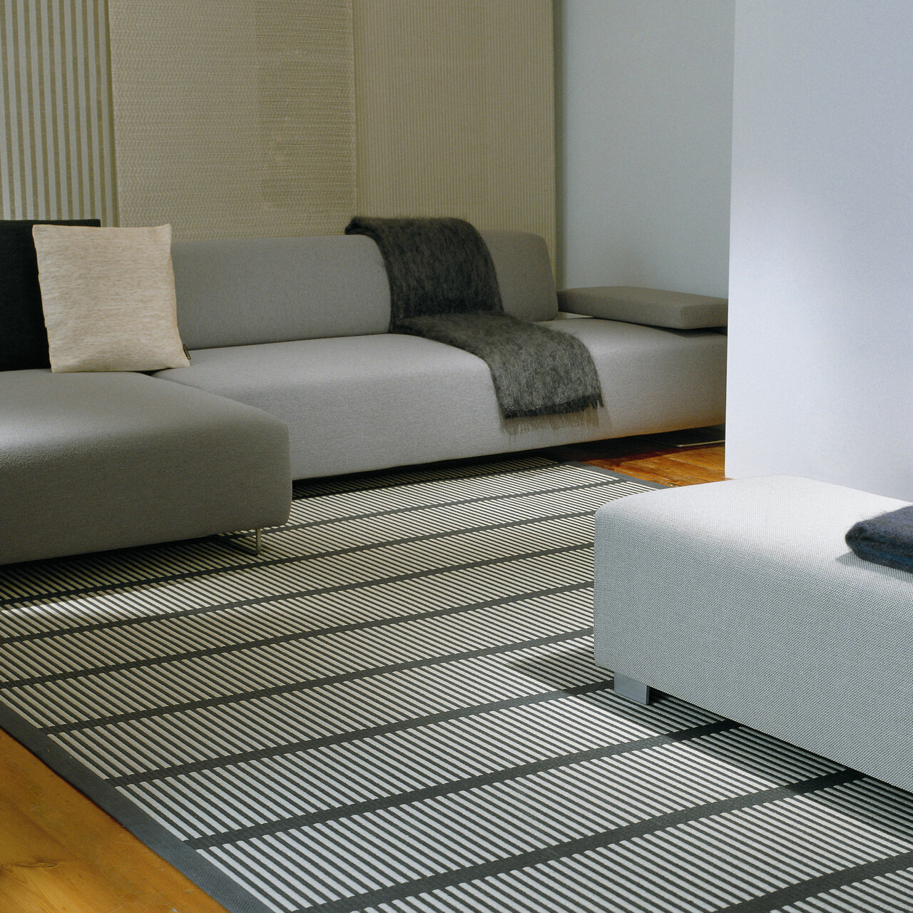 Teppich Cut Stripe Woodnotes